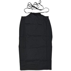 WeWoreWhat Cutout Midi Skirt Black Solid WWCB11-2SP22 Size Large NWT